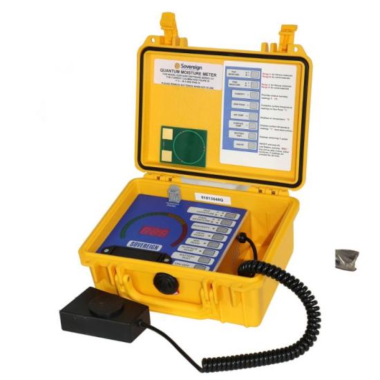 Sovereign Quantum Moisture Meter for Construction